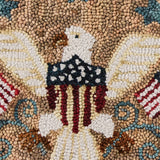 Sweet Land Of Liberty Hooked Chair Pad-Lange General Store