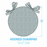 Sweet Land Of Liberty Hooked Chair Pad-Lange General Store
