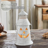 Tealight Holder Halloween Lantern - Antique White-Lange General Store