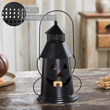 Tealight Holder Halloween Lantern - Black-Lange General Store