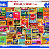 Things Parents Say Puzzle-Lange General Store