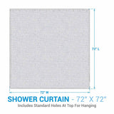 Tinderbox Brown Plaid Shower Curtain-Lange General Store