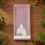 Tree Farm Ticking Stripe Dishtowel-Lange General Store