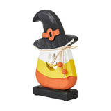 Trick or Treat Wooden Candy Corn-Lange General Store