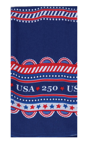 USA 250 Bunting Terry Towel-Lange General Store