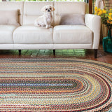 Uniquely Yours Collection Braided Rugs - Oval-Lange General Store