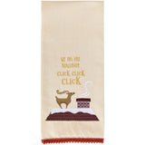 Up On The Housetop Dishtowels-Lange General Store