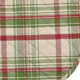 Up On The Housetop Round Quilted Placemats-Lange General Store