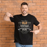 Vintage Dude T-Shirt Black-Lange General Store