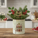 Vintage Town Hall Utensil Crock-Lange General Store