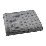Waffle Weave Dark Gray Body Pillow Cover-Lange General Store