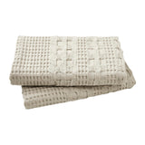 Waffle Weave Natural Sham Set of 2-Lange General Store