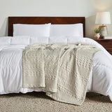 Waffle Weave Natural Throw-Lange General Store