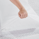 Waffle Weave White Body Pillow Cover-Lange General Store