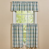 Water Blue Plaid Tiers-Lange General Store