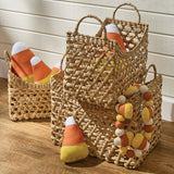 Water Hyacinth Basket Set of 3-Lange General Store