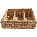 Water Hyacinth Cutlery Basket-Lange General Store