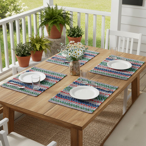 Waterton Chindi Placemats Set of 4-Lange General Store