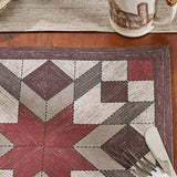 Weathered Barnboard Block Placemats-Lange General Store