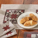 Weathered Barnboard Block Table Runner 36"-Lange General Store