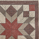 Weathered Barnboard Block Table Runner 54"-Lange General Store