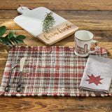 Weathered Barnboard Chindi Placemats-Lange General Store