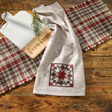 Weathered Barnboard Chindi Table Runner-Lange General Store