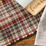 Weathered Barnboard Chindi Table Runner-Lange General Store
