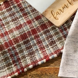 Weathered Barnboard Chindi Table Runner-Lange General Store