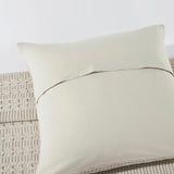 Waffle Weave Natural Euro Sham Set of 2-Lange General Store