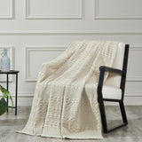 Waffle Weave Natural Throw-Lange General Store