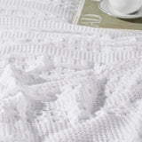 Waffle Weave White Body Pillow Cover-Lange General Store