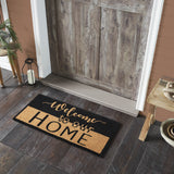 Welcome To Our Home Black Tan Door Mats-Lange General Store