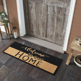 Welcome To Our Home Black Tan Door Mats-Lange General Store