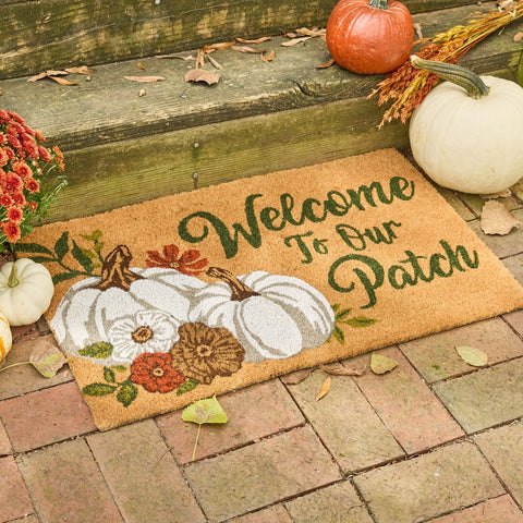 Welcome To Our Patch Doormat