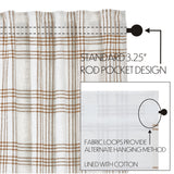 Wheatberry Valance-Lange General Store