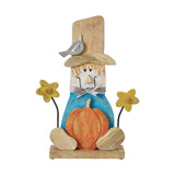Whimsical Wooden Scarecrow-Lange General Store