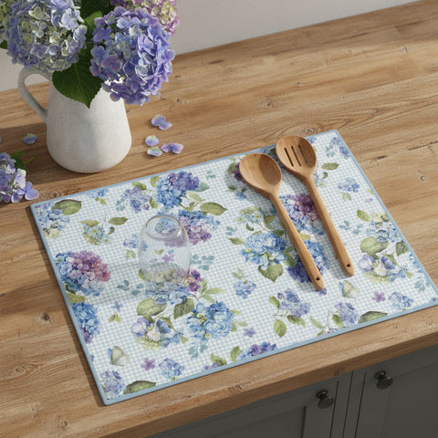 Whispers of Blue Drying Mat-Lange General Store