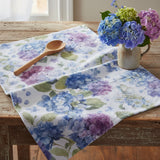 Whispers of Blue Floral Terry Towel-Lange General Store