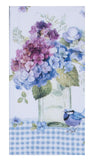 Whispers of Blue Vase Terry Towel-Lange General Store