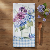 Whispers of Blue Vase Terry Towel-Lange General Store