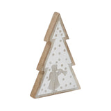 White Washed Angel Natural Wooden Tree-Lange General Store