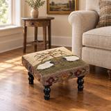 Willowton Stool in a cozy country living room