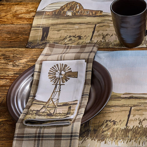 Windmill Farm Napkins Set of 4-Lange General Store