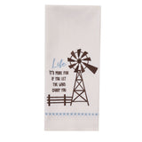 Windmill Farm Sentiment Dishtowels