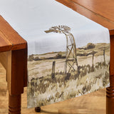 Windmill Farm Table Runner 54"-Lange General Store
