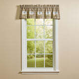 Windmill Farm Tinderbox Brown Patch Valance-Lange General Store
