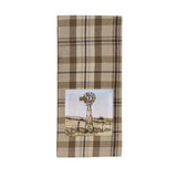 Windmill Farm Tinderbox Plaid Dishtowel-Lange General Store