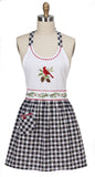 Winter Cardinal Hostess Apron-Lange General Store