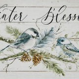 Winter Blessings Platter-Lange General Store